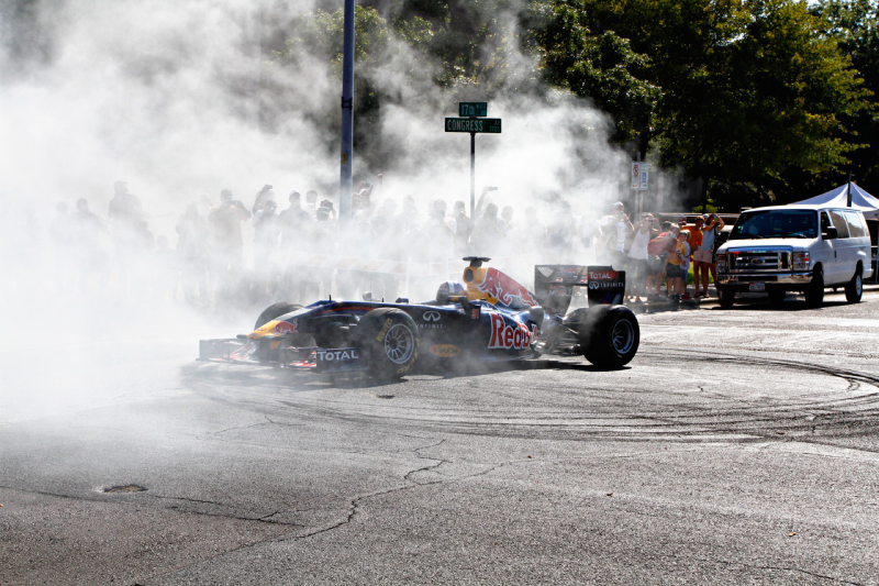 Illustration for article titled Red Bull Austin F1 David Coulthard Texas